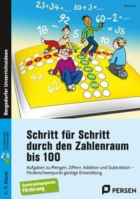 Produktbild: Schritt f&uuml;r Schritt durch den Zahlenraum bis 100
