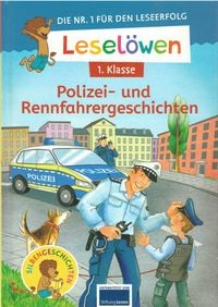 Produktbild: Lesel&ouml;wen - Polizei-und Rennfahrergeschichten- 1. Klasse