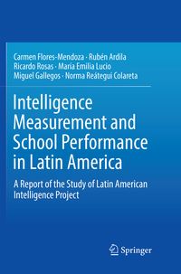 Produktbild: Intelligence Measurement and School Performance in Latin America