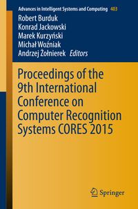 Produktbild: Proceedings of the 9th International Conference on Computer Recognition Systems CORES 2015