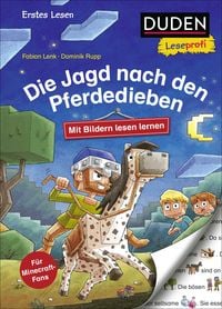 Produktbild: Duden Leseprofi &ndash; Mit Bildern lesen lernen. Die Jagd nach den Pferdedieben