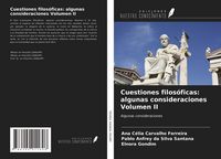 Produktbild: Cuestiones filos&oacute;ficas: algunas consideraciones Volumen II