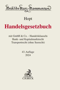 'Handelsgesetzbuch' von 'Klaus J. Hopt' - Buch - '978-3-406-80605-6'