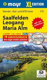 Bild vom Artikel Mayr Wanderkarte Saalfelden - Leogang - Maria Alm XL 1:25.000 vom Autor Kompass-Karten GmbH