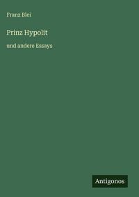 Produktbild: Prinz Hypolit