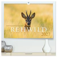 Produktbild: Rehwild 2027 (hochwertiger Premium Wandkalender 2027 DIN A2 quer), Kunstdruck in Hochglanz