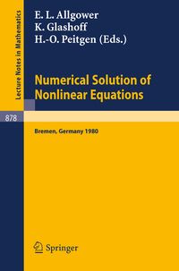 Produktbild: Numerical Solution of Nonlinear Equations