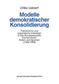 Produktbild: Modelle demokratischer Konsolidierung