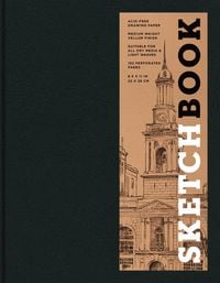 Produktbild: Sketchbook 8.5 X 11 Black Hardcover Mixed Media Sketchbook for Drawing