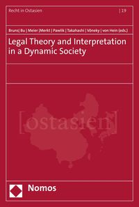 Produktbild: Legal Theory and Interpretation in a Dynamic Society