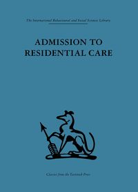 Produktbild: Admission to Residential Care
