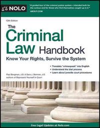 Produktbild: The Criminal Law Handbook: Know Your Rights, Survive the System