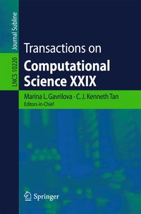 Produktbild: Transactions on Computational Science XXIX