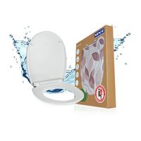 Produktbild: WC-Sitz Mod. Pula, Toilettensitz mit Absenkautomatik und Relief-Druck