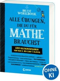 Produktbild: Big Fat Workbook - Alle &Uuml;bungen, die du f&uuml;r Mathe brauchst