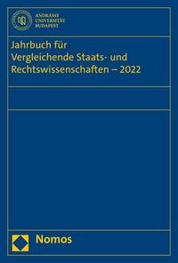 Produktbild: Jahrbuch f&uuml;r Vergleichende Staats- und Rechtswissenschaften &ndash; 2022