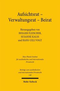 Produktbild: Aufsichtsrat - Verwaltungsrat - Beirat