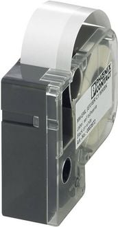 Produktbild: Phoenix Contact 803973 MM-EML (EX24)R C1 WH/BK Etiketten f&uuml;r Thermotransferdrucker Montage-Art: aufkleben Wei&szlig;, Schwarz 1 St.