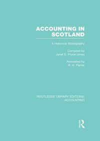 Produktbild: Accounting in Scotland (RLE Accounting)