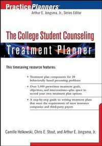 Produktbild: The College Student Counseling Treatment Planner