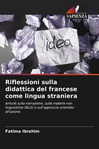 Produktbild: Riflessioni sulla didattica del francese come lingua straniera