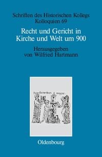 Produktbild: Recht und Gericht in Kirche und Welt um 900