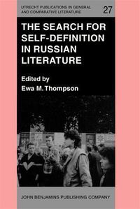 Produktbild: Search for Self-Definition in Russian Literature