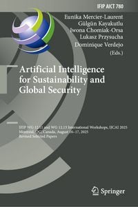 Produktbild: Artificial Intelligence for Sustainability and Global Security