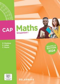 Produktbild: Mathematiques groupement 1 cap 2024