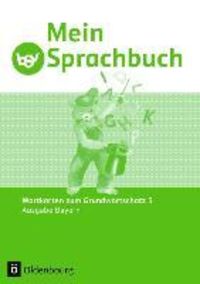 Produktbild: Mein Sprachbuch 3 Wortkarten BY Bibu B&auml;r