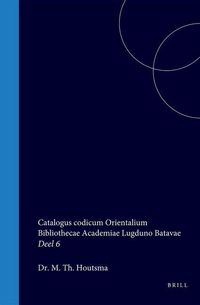 Produktbild: Catalogus Codicum Orientalium Bibliothecae Academiae Lugduno Batavae