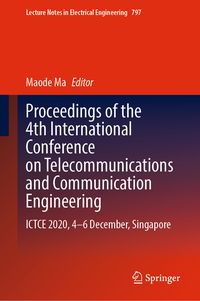 Produktbild: Proceedings of the 4th International Conference on Telecommunications and Communication Engineering