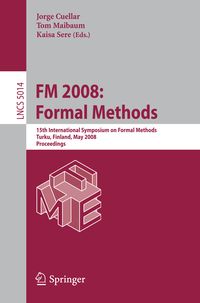 Produktbild: FM 2008: Formal Methods