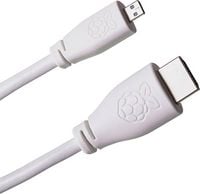 Produktbild: Raspberry Pi&reg; T7733AX HDMI-Kabel Raspberry Pi&reg; [1x HDMI-Stecker - 1x HDMI-Stecker D Micro] 2.00 m Schwarz