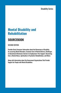 Produktbild: Mental Disability and Rehabilitation Sourcebook, Second Edition