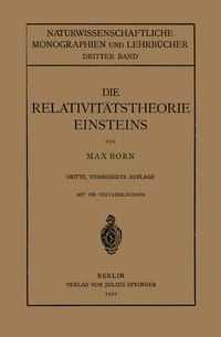 Produktbild: Die Relativit&auml;tstheorie Einsteins und Ihre Physikalischen Grundlagen