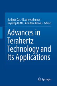 Produktbild: Advances in Terahertz Technology and Its Applications