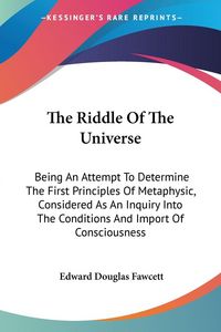 Produktbild: Fawcett, E: Riddle Of The Universe