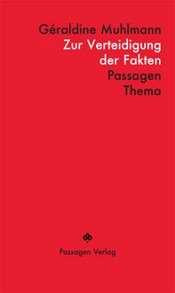 Produktbild: Zur Verteidigung der Fakten