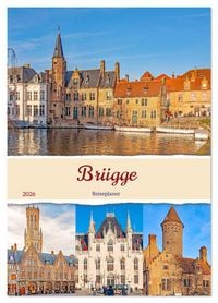 Produktbild: Br&uuml;gge - Reiseplaner (Wandkalender 2026 DIN A3 hoch), CALVENDO Monatskalender
