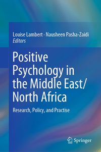 Produktbild: Positive Psychology in the Middle East/North Africa