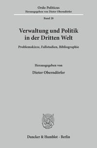 Produktbild: Verwaltung und Politik in der Dritten Welt.