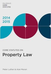 Produktbild: Luther, P: Core Statutes on Property Law 2014-15