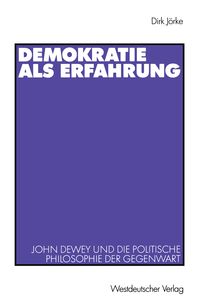 Produktbild: Demokratie als Erfahrung