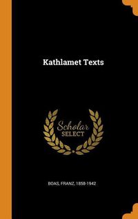 Produktbild: Kathlamet Texts