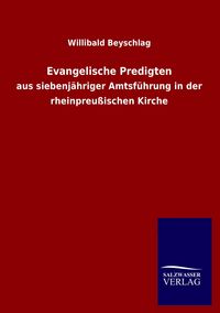 Produktbild: Evangelische Predigten