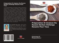 Produktbild: Pr&eacute;paration Et Analyse Du Rasam Herbal (Vellanga Rasam) Pour Tous