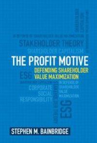 Produktbild: The Profit Motive