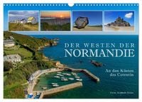 Produktbild: Der Westen der Normandie &ndash; An den K&uuml;sten des Cotentin (Wandkalender 2026 DIN A3 quer), CALVENDO Monatskalender