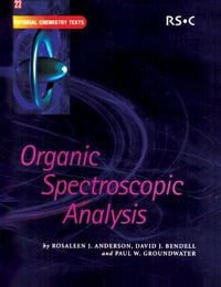 Produktbild: Organic Spectroscopic Analysis